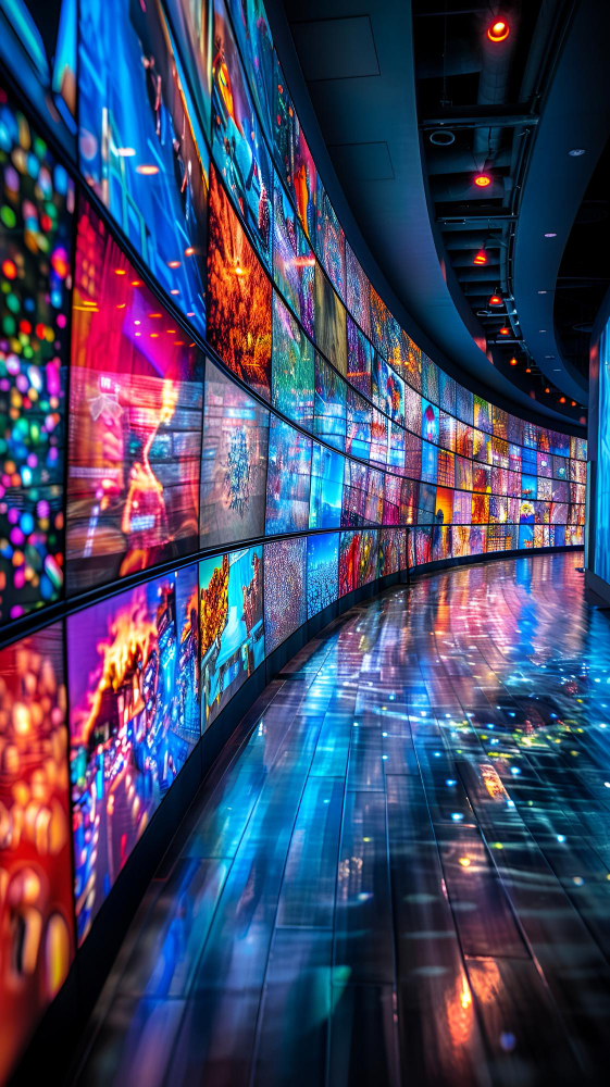 Retail LED showcase